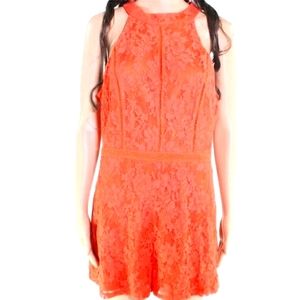 LACE JUMPER Soprano orange